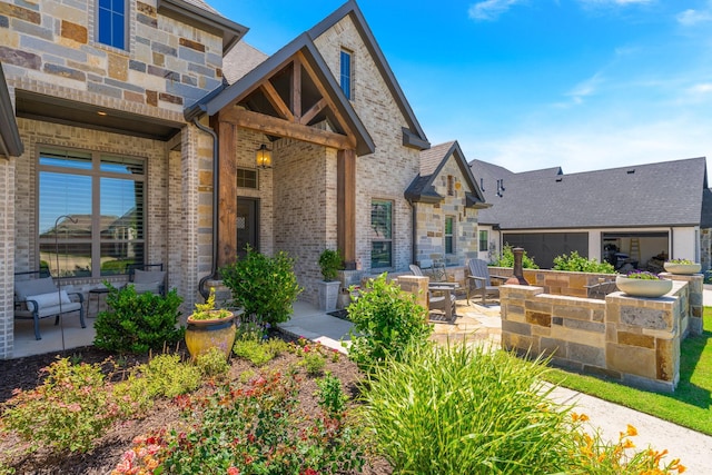 2121 Glenbrook St, Haslet, TX 76052 - view of patio / terrace