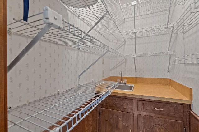 7725 Westwind Dr, Fort Worth, TX 76179 - spacious closet featuring bar with sink