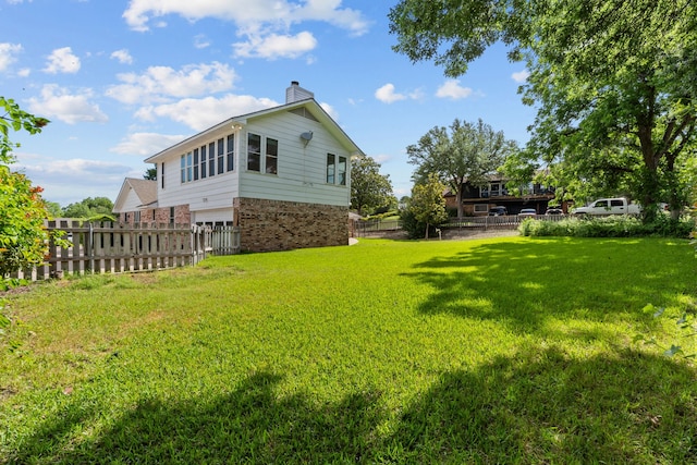 7725 Westwind Dr, Fort Worth, TX 76179 - view of yard with a garage