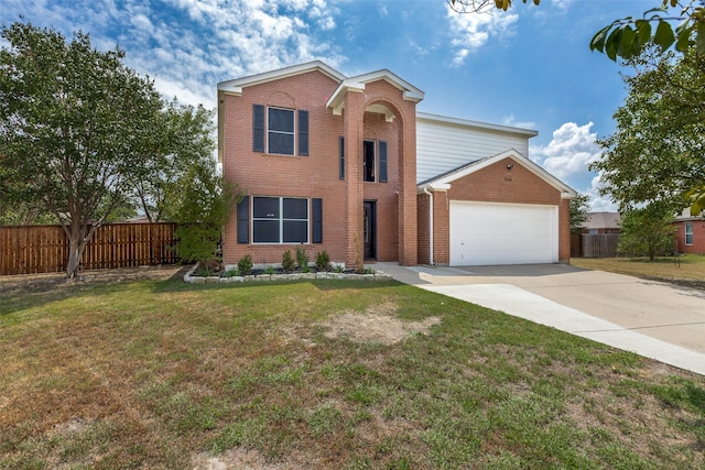 2308 Pheasant Run, Melissa, TX 75454 - traditional-style home featuring brick siding, an attached garage, and driveway