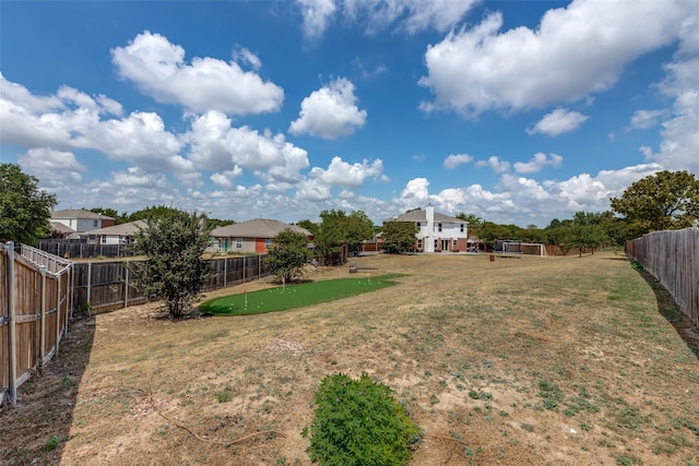 2308 Pheasant Run, Melissa, TX 75454 - view of yard with a putting green