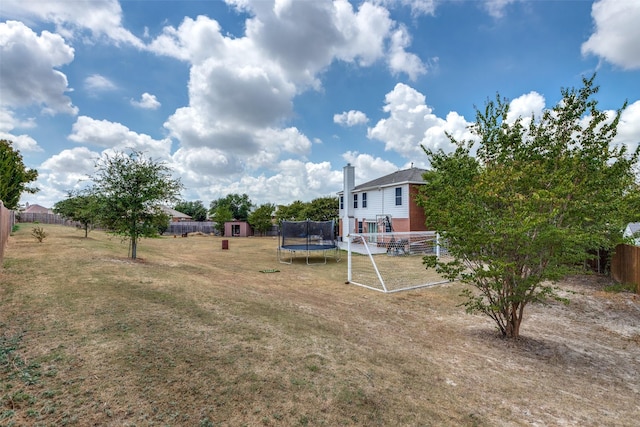 2308 Pheasant Run, Melissa, TX 75454 - view of yard featuring a trampoline