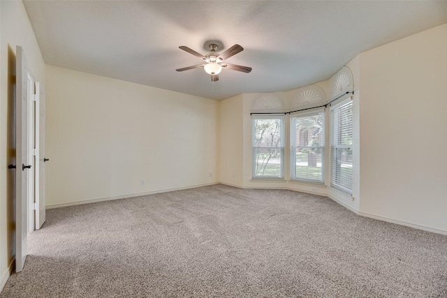 3208 Greenglen Dr, Carrollton, TX 75007 - carpeted spare room with a ceiling fan and baseboards