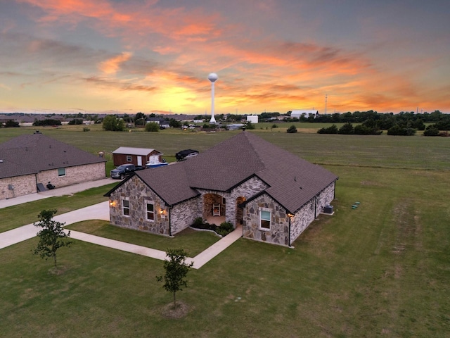 123 Cedar Elm Ln, Nevada, TX 75173 - view from above of property