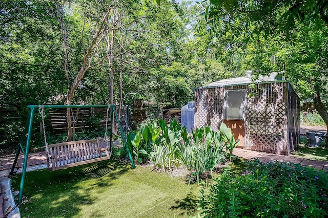 1245 Hodgson St, Fort Worth, TX 76115 - view of grassy yard