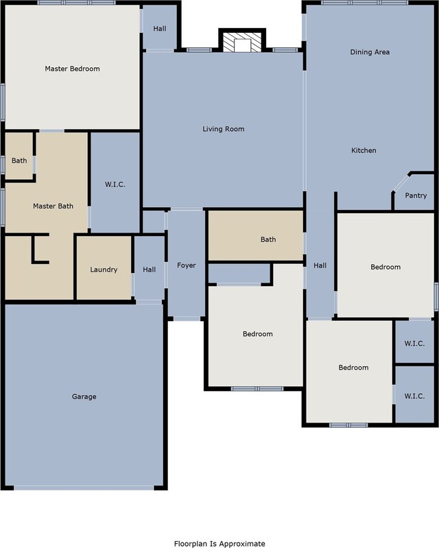313 Donna Cir, Granbury, TX 76049 - floor plan / room layout