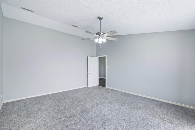 5789 Southfork Dr N, Royse City, TX 75189 - unfurnished room featuring carpet floors, ceiling fan, and a textured ceiling