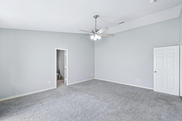 5789 Southfork Dr N, Royse City, TX 75189 - carpeted spare room with ceiling fan and a textured ceiling