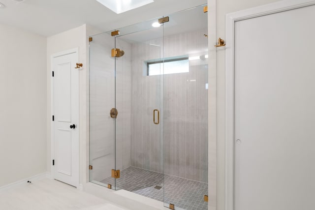 4315 Laren Ln, Dallas, TX 75244 - bathroom with a shower stall