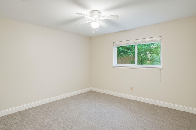 915 Cockrell Hill Rd, Ovilla, TX 75154 - spare room featuring a ceiling fan and baseboards