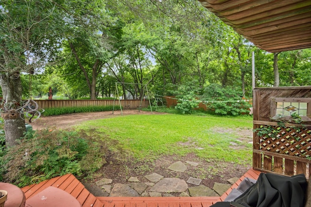 915 Cockrell Hill Rd, Ovilla, TX 75154 - view of yard with view of wooded area