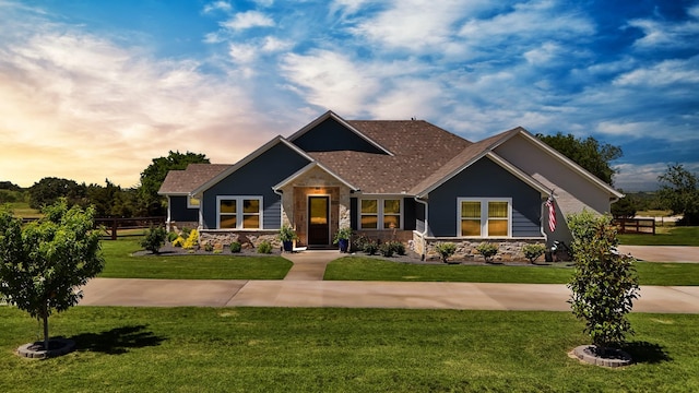 119 Cody Ave, Decatur, TX 76234 - craftsman inspired home with stone siding