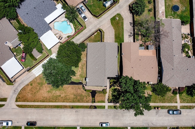 4218 Aralia St, Mesquite, TX 75150 - aerial view of a pool