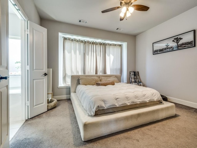 1241 Ronald St, Desoto, TX 75115 - carpeted bedroom featuring baseboards and ceiling fan