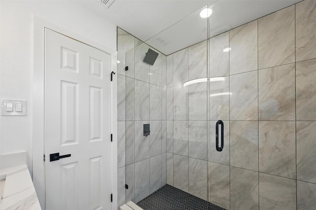 1429 Waterford Pl, Garland, TX 75044 - bathroom featuring a shower stall