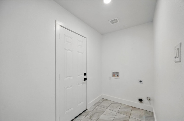 1429 Waterford Pl, Garland, TX 75044 - laundry room featuring electric dryer hookup, baseboards, and hookup for a washing machine