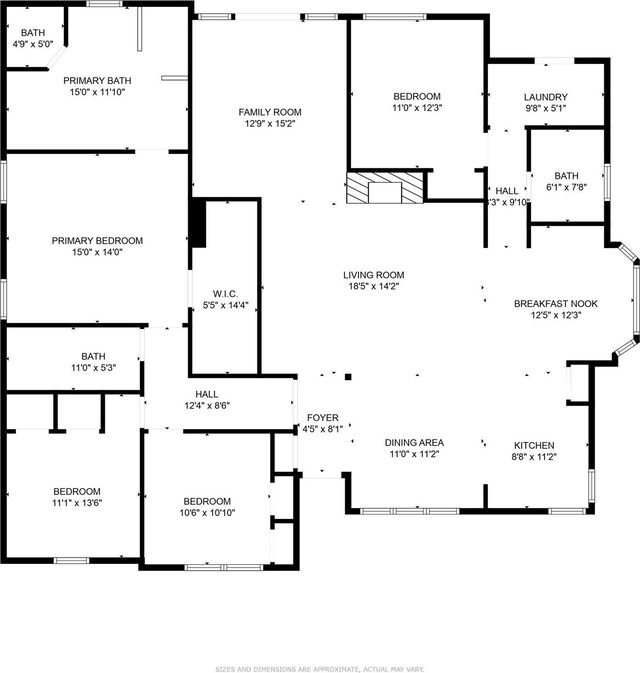 1429 Waterford Pl, Garland, TX 75044 - floor plan / room layout