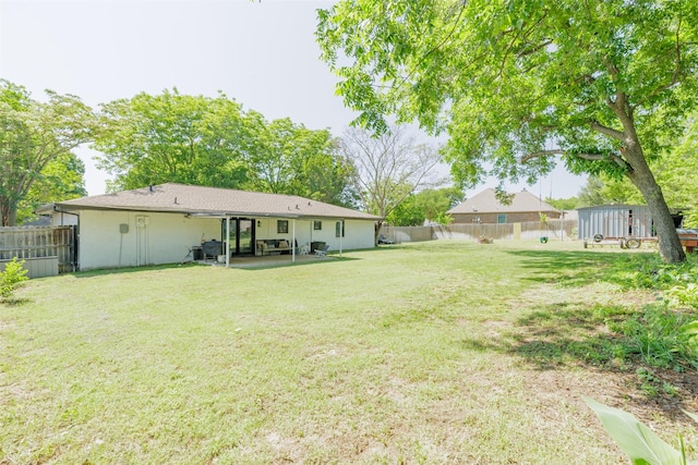 405 Valcik, Decatur, TX 76234 - view of yard with a patio