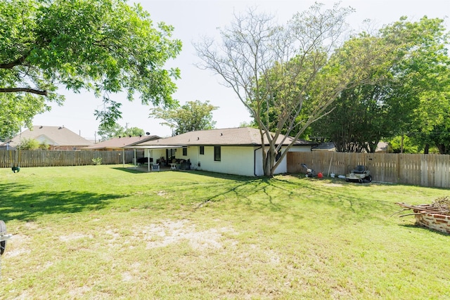 405 Valcik, Decatur, TX 76234 - view of yard