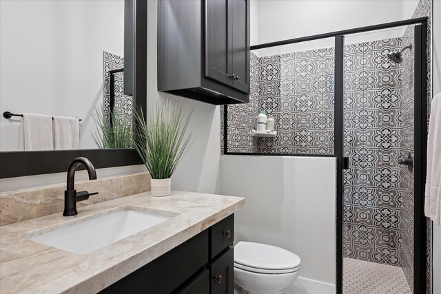 1025 Aledo Ridge Ct, Fort Worth, TX 76108 - full bathroom with vanity and a shower stall