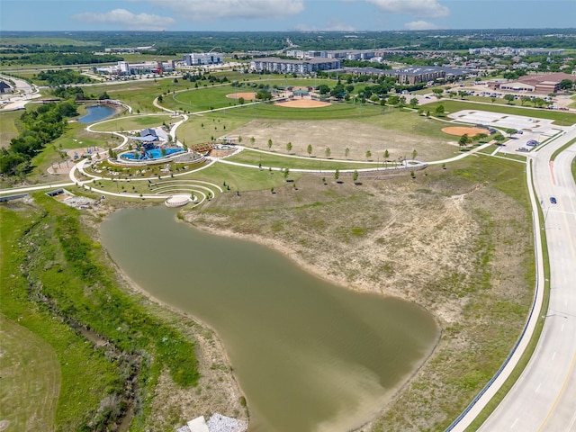 5207 Seth Ave, Sachse, TX 75048 - aerial view of property and surrounding area featuring a large body of water