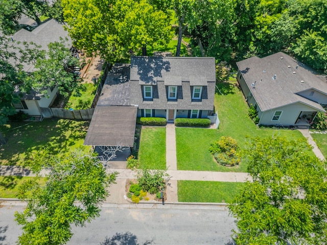 408 Davis St, Weatherford, TX 76086 - view from above of property