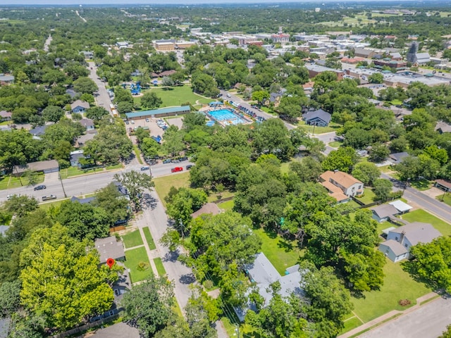 408 Davis St, Weatherford, TX 76086 - bird's eye view