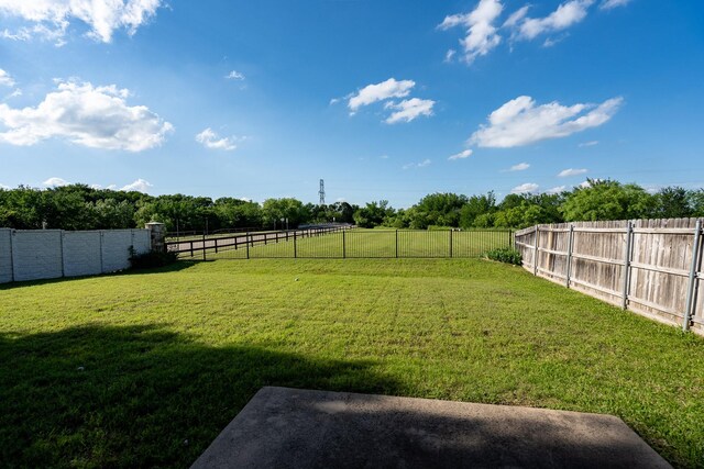7807 Enchanted Isle Dr, Arlington, TX 76016 - view of yard