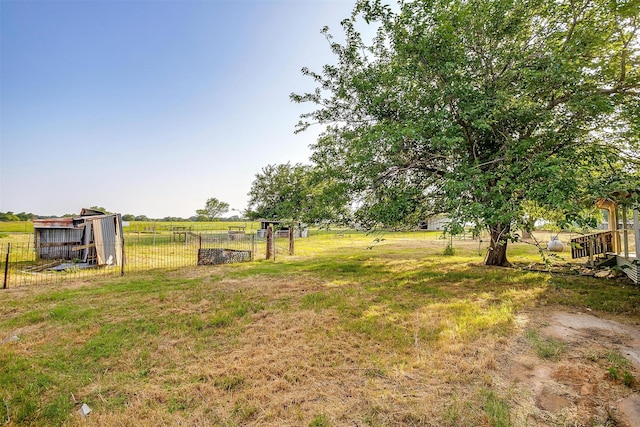 1501 County Road 909, Joshua, TX 76058 - view of yard featuring a view of countryside