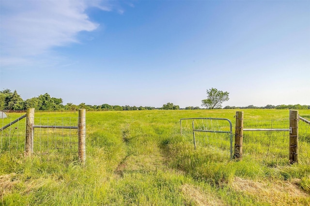 1501 County Road 909, Joshua, TX 76058 - view of yard featuring a view of countryside and a gate