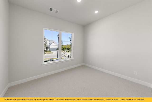 802 Marathon Ct, Rockwall, TX 75087 - carpeted spare room with recessed lighting and baseboards
