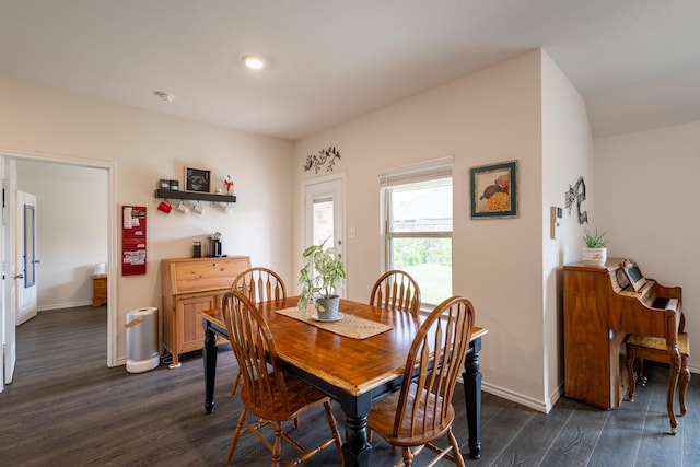 1003 Dewy Glen Ln, Princeton, TX 75407 - dining room with dark wood-style flooring and baseboards