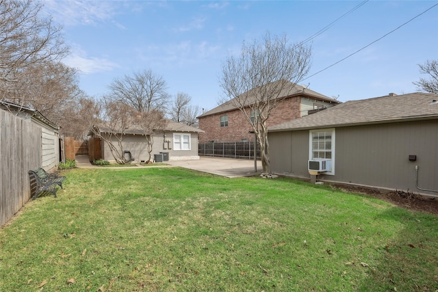 4617 El Campo Ave, Fort Worth, TX 76107 - view of yard with a patio area and cooling unit