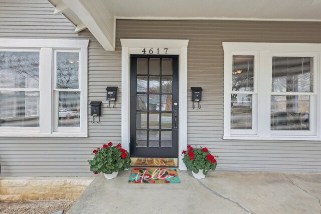 4617 El Campo Ave, Fort Worth, TX 76107 - view of doorway to property