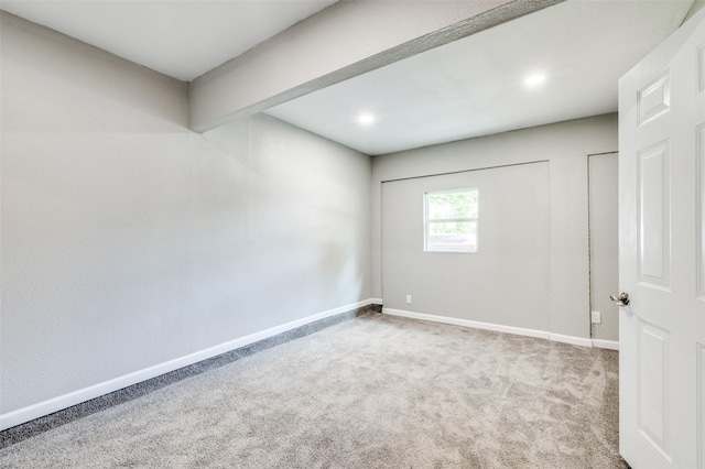 6632 Avalon Dr, Watauga, TX 76148 - empty room with carpet floors, baseboards, and recessed lighting