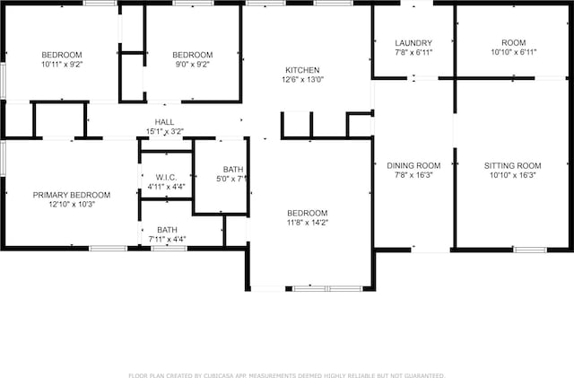 6632 Avalon Dr, Watauga, TX 76148 - property floor plan
