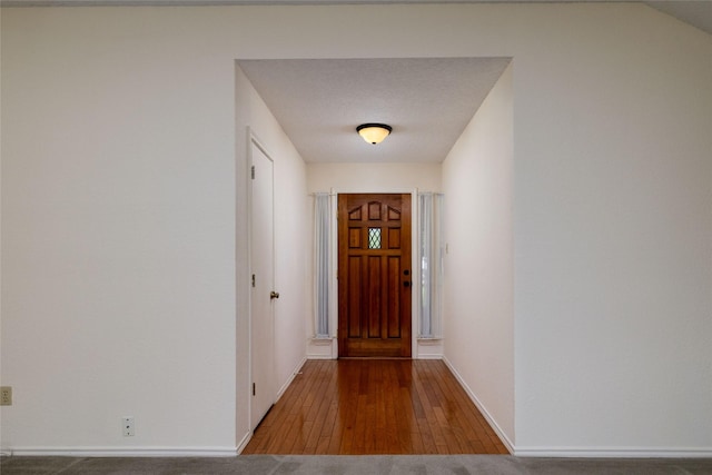 4007 Cherokee Ct, Granbury, TX 76048 - foyer entrance with wood-type flooring and baseboards
