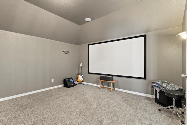7008 Clipper Dr, Grand Prairie, TX 75054 - home theater room with carpet floors and baseboards