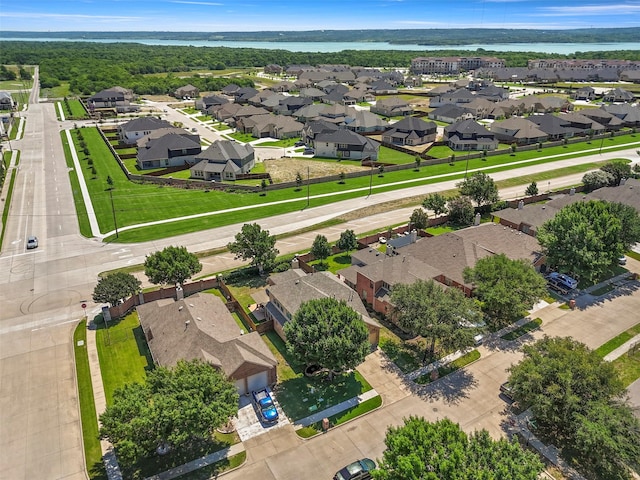 7008 Clipper Dr, Grand Prairie, TX 75054 - aerial perspective of suburban area with a nearby body of water