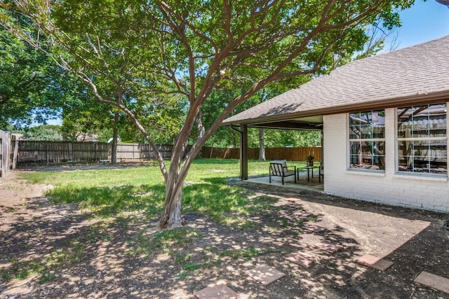 928 Westbrook Dr, Plano, TX 75075 - view of yard with a patio