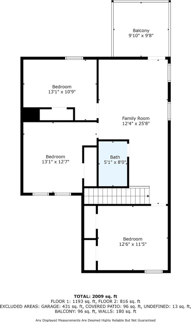 301 Bay Ct, Gun Barrel City, TX 75156 - room layout