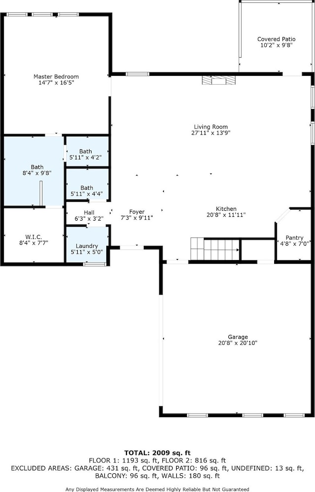 301 Bay Ct, Gun Barrel City, TX 75156 - room layout