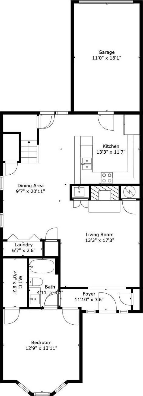 3631 Hilltop Ln, Plano, TX 75023 - floor plan / room layout