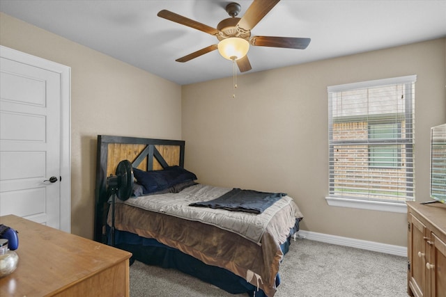 365 Maggie Cir, Flint, TX 75762 - carpeted bedroom featuring baseboards and a ceiling fan