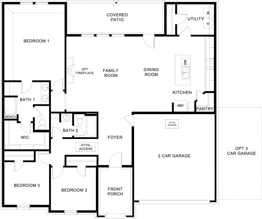 8390 Casita Ln, Garland, TX 75043 - room layout