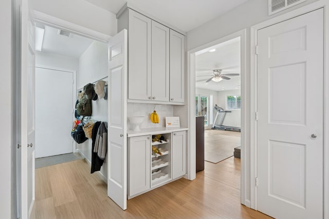 328 High Brook Dr, Richardson, TX 75080 - hall featuring light wood-style floors