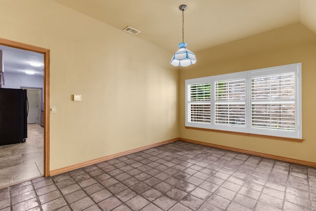 7014 Regalview Cir, Dallas, TX 75248 - unfurnished room featuring baseboards and light stone finish floors