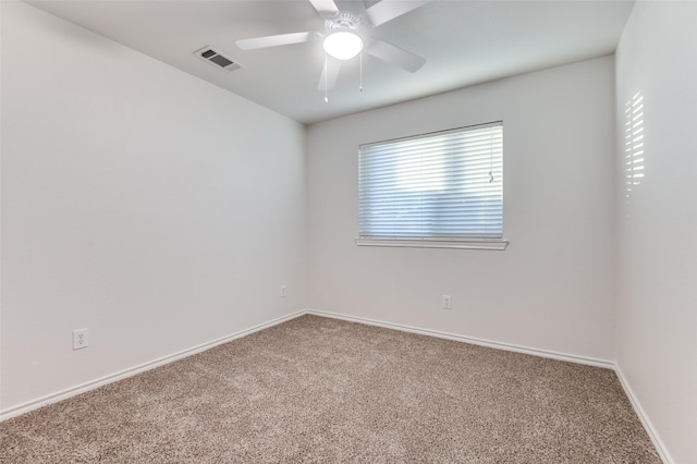 10260 E Rancho Diego Ln, Crowley, TX 76036 - carpeted empty room featuring baseboards and a ceiling fan