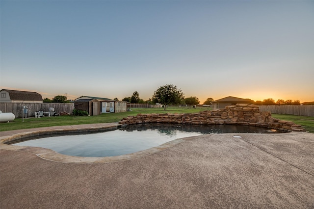 10260 E Rancho Diego Ln, Crowley, TX 76036 - view of swimming pool with a patio