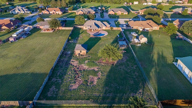10260 E Rancho Diego Ln, Crowley, TX 76036 - aerial view of property and surrounding area with nearby suburban area